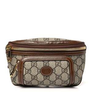 Gucci Gg Supreme Textured Calfskin #201355G11B